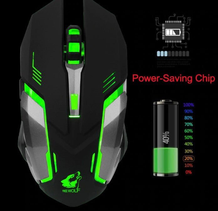 X7 Kabellose Silent Gaming Maus – Präzision ohne Geräusch