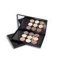 Magnetische Palettbox in schwarz zur Aufbewahrung von Make-Up.