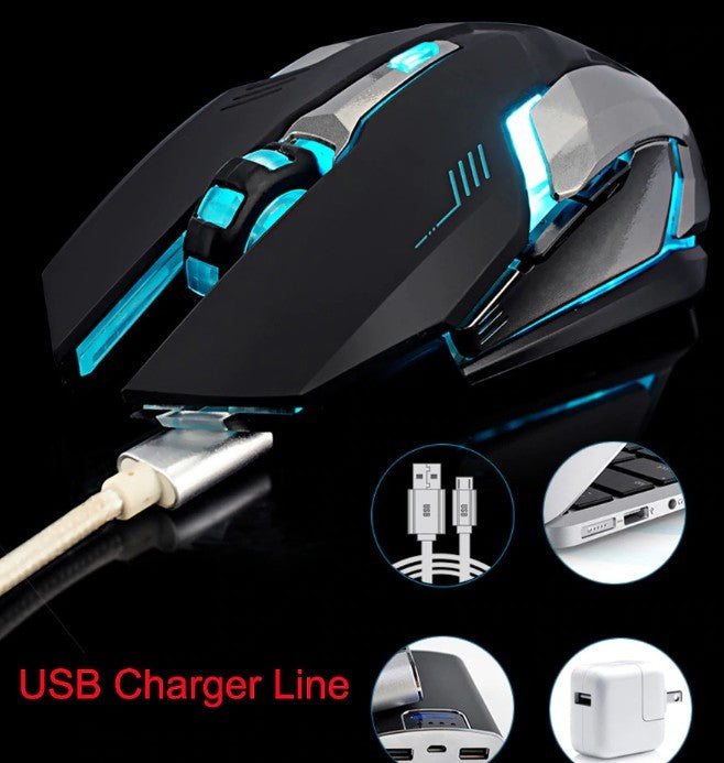X7 Kabellose Silent Gaming Maus – Präzision ohne Geräusch