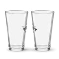 Klassisches Shaker pint Glas für Getränke.